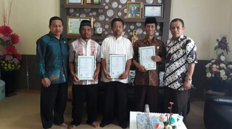 Tiga Madrasah Terima Ijin Operasional, Begini Ungkapan Kamad MTs Rembon